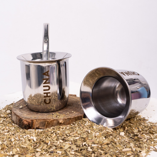 MATE CRONOS ACERO INOXIDABLE ESPEJADO CHUNA